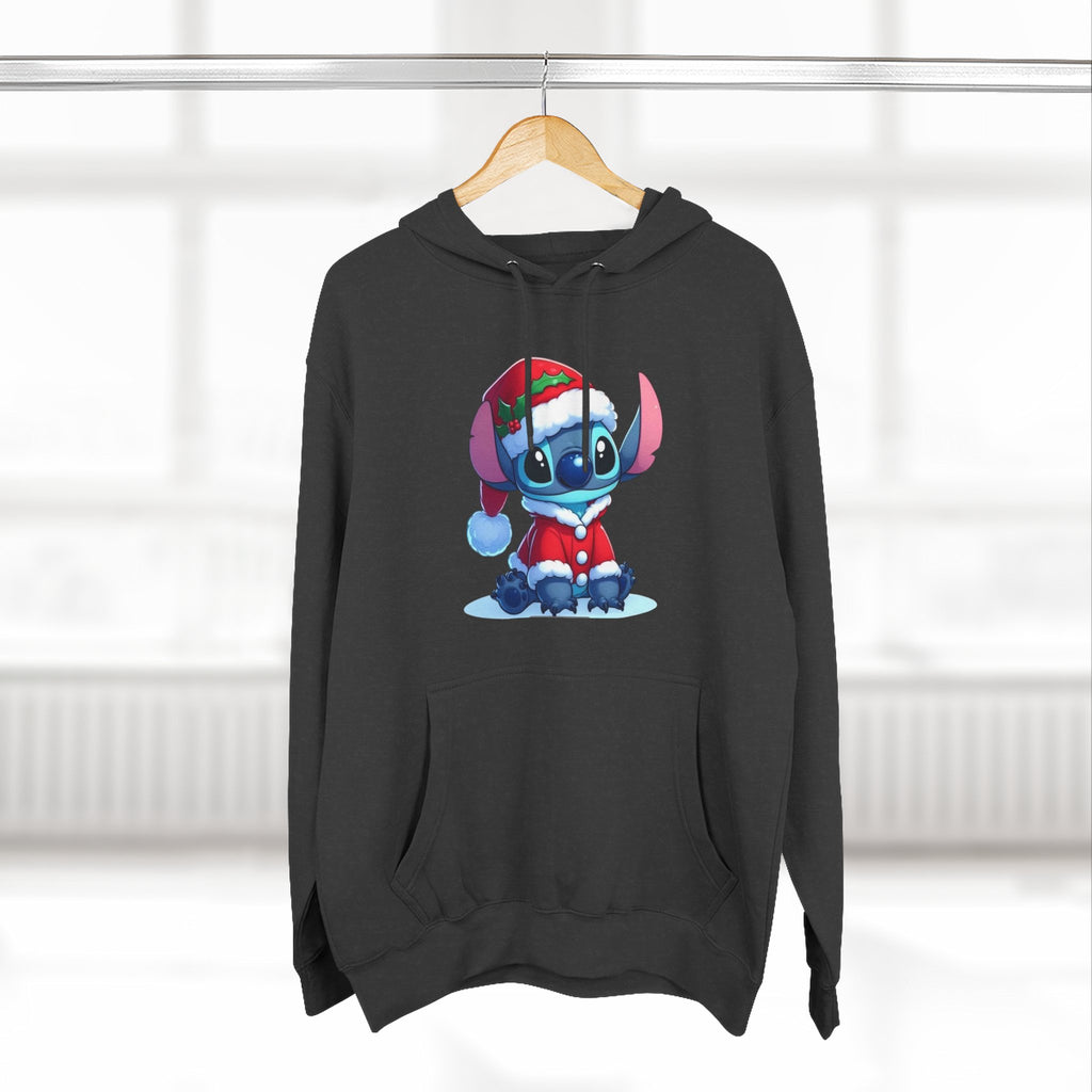 Christmas Stitch Hoodie — Cute Holiday Cartoon Pullover