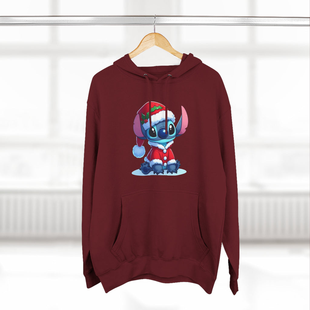 Christmas Stitch Hoodie — Cute Holiday Cartoon Pullover