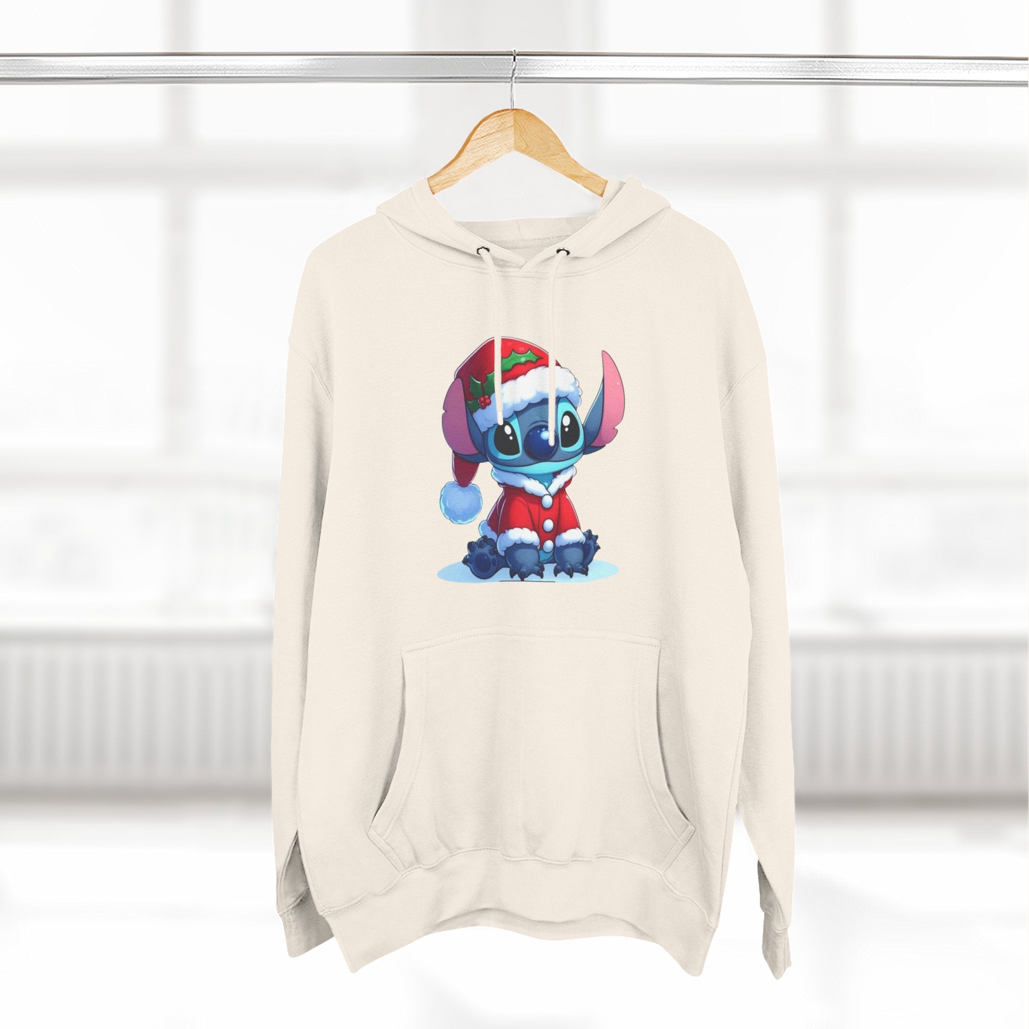 Christmas Stitch Hoodie — Cute Holiday Cartoon Pullover