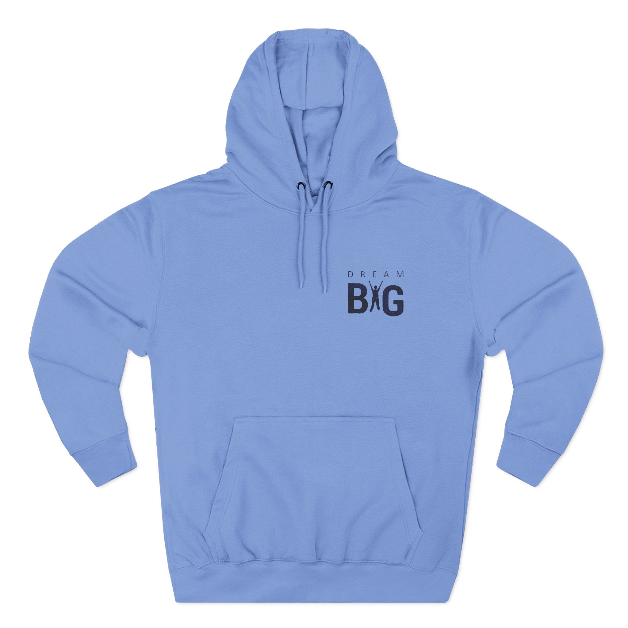 Dream Big Hoodie — Minimal Motivational Fleece Pullover