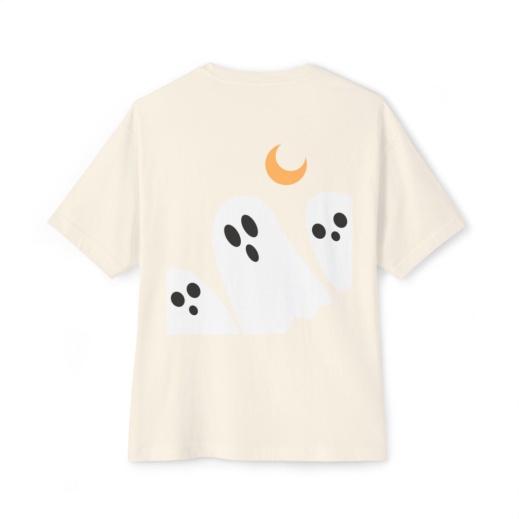Halloween Vibes Oversized Tee, Unisex Halloween Shirt, Fall Fashion Tee, Spooky Season Top, Pumpkin Graphic Tee, Comfortable Casual Tee