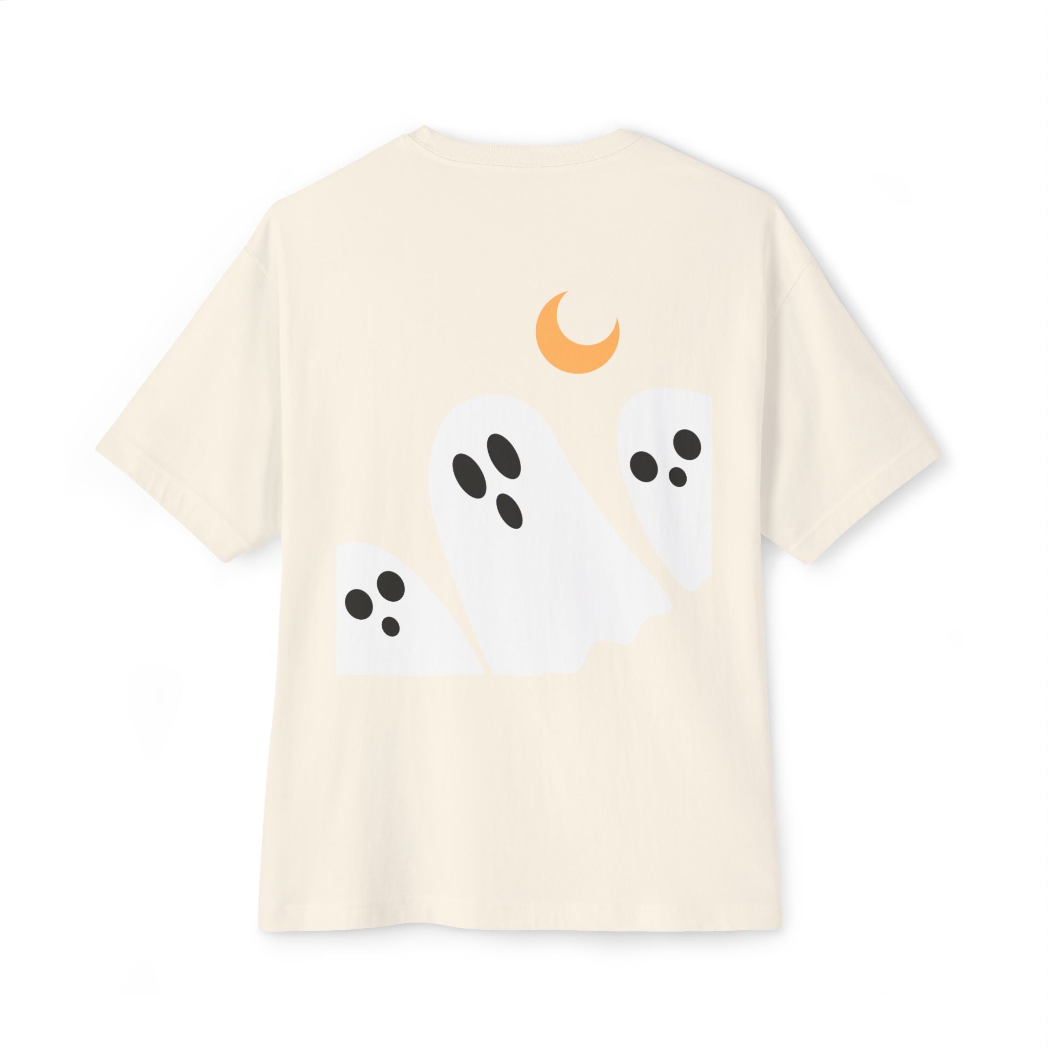 Halloween Vibes Oversized Tee, Unisex Halloween Shirt, Fall Fashion Tee, Spooky Season Top, Pumpkin Graphic Tee, Comfortable Casual Tee