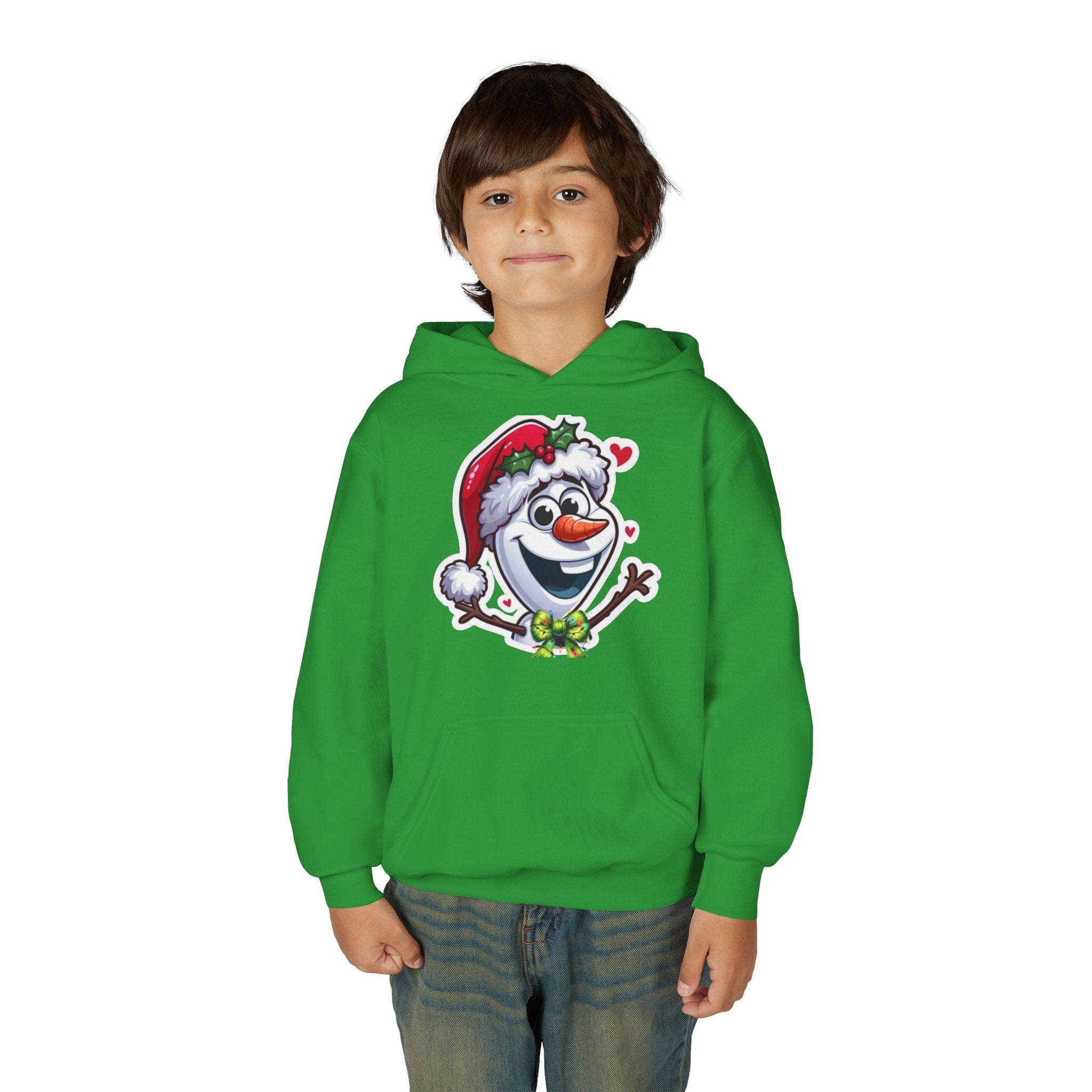 Kids Christmas Snowman Hoodie