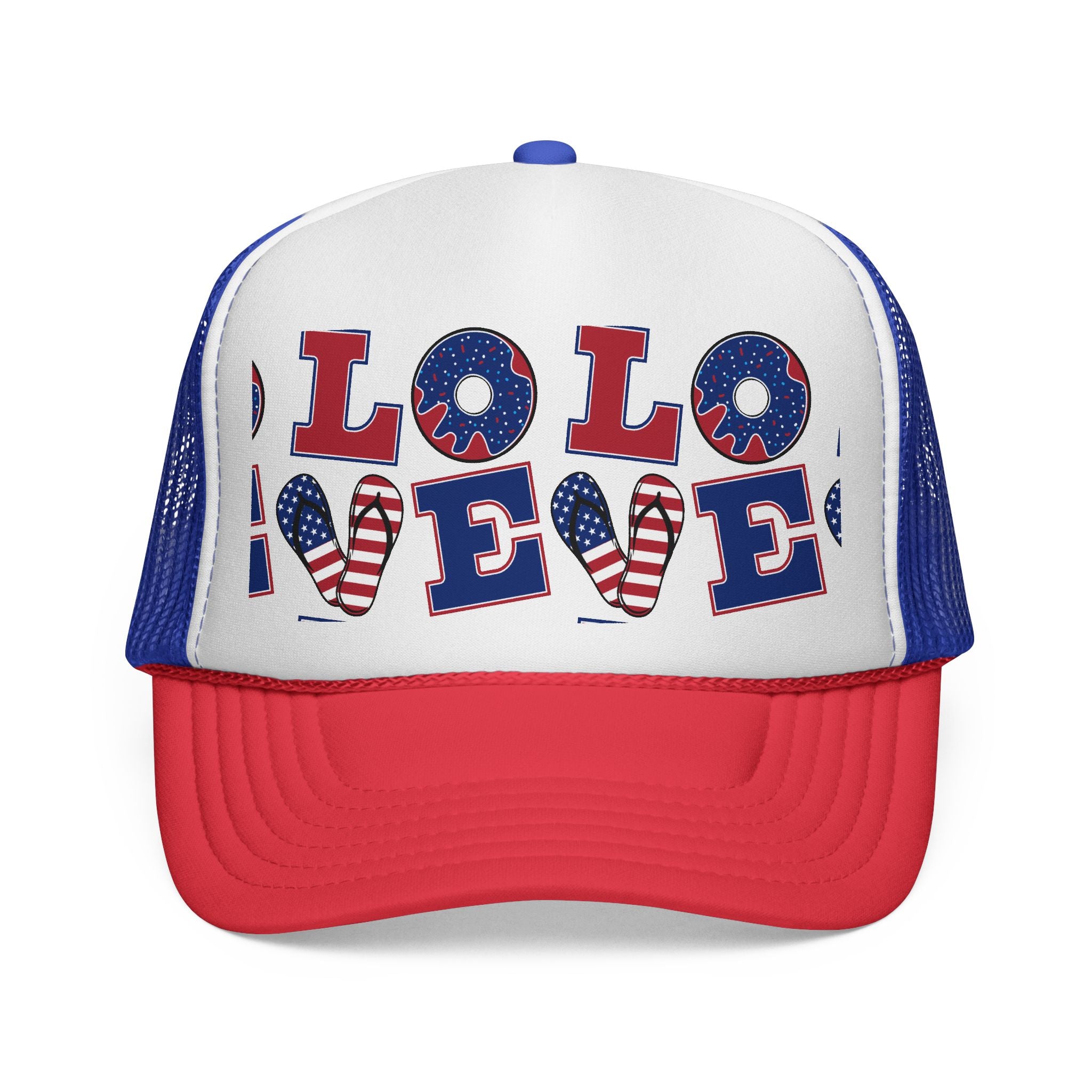Patriotic Trucker Cap for Independence Day, Summer Festivals, Casual Wear, Father’s Day, Gifts for America Lovers
