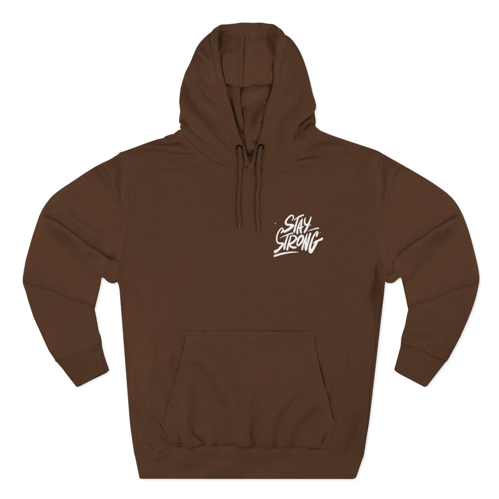Stay Strong Hoodie — Motivational ‘Stay Strong’ Fleece Pullover