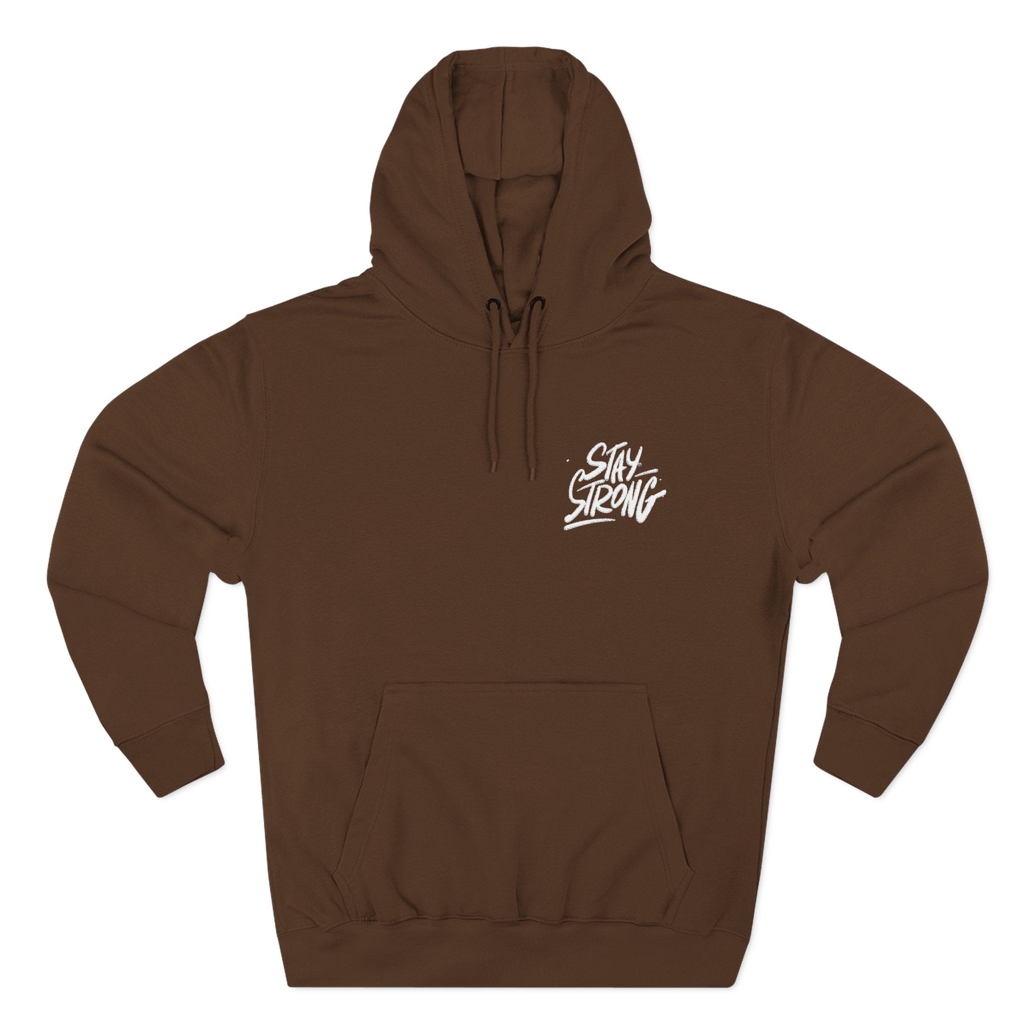 Stay Strong Hoodie — Motivational ‘Stay Strong’ Fleece Pullover