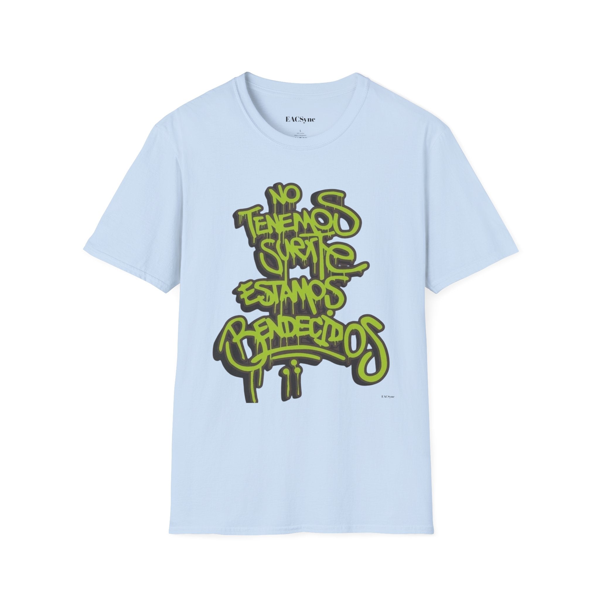 Graffiti-Inspired Unisex Softstyle T-Shirt - Streetwear Fashion, Stylish Gift, Casual Wear, Comfortable Tee, Urban Art Tee