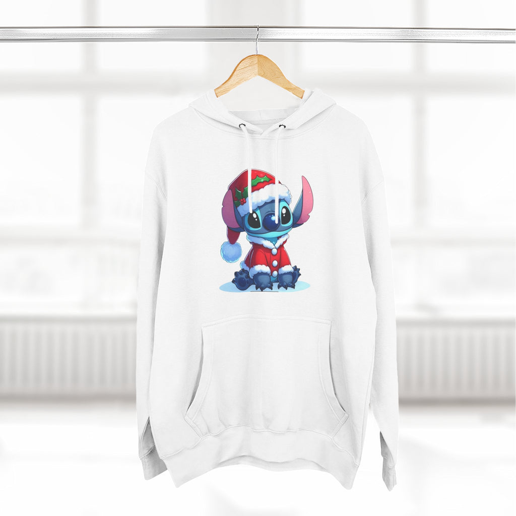 Christmas Stitch Hoodie — Cute Holiday Cartoon Pullover