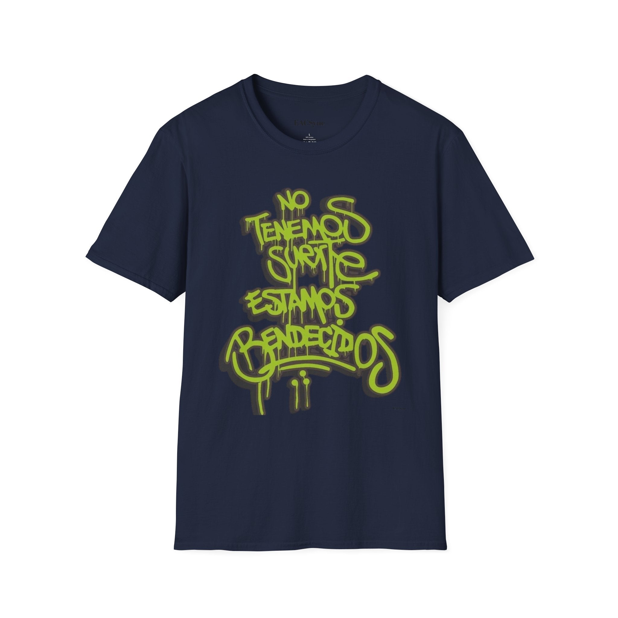 Graffiti-Inspired Unisex Softstyle T-Shirt - Streetwear Fashion, Stylish Gift, Casual Wear, Comfortable Tee, Urban Art Tee