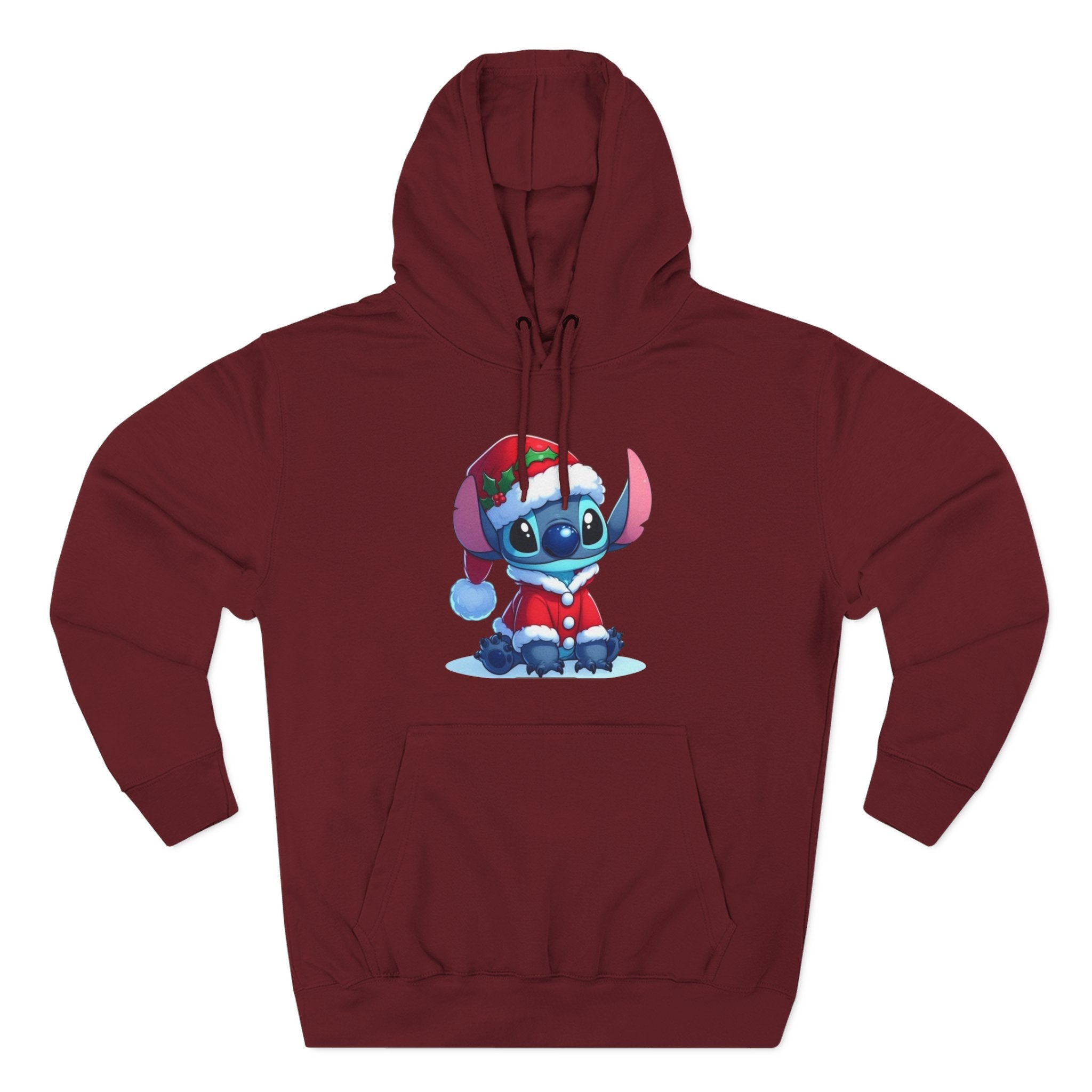 Christmas Stitch Hoodie — Cute Holiday Cartoon Pullover