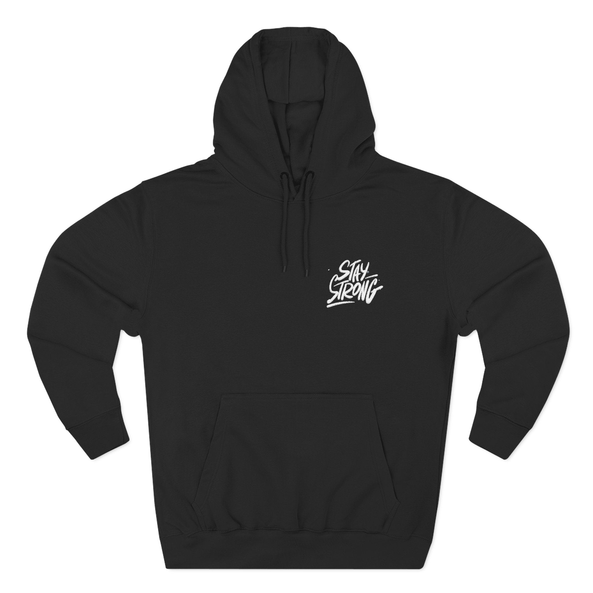Stay Strong Hoodie — Motivational ‘Stay Strong’ Fleece Pullover