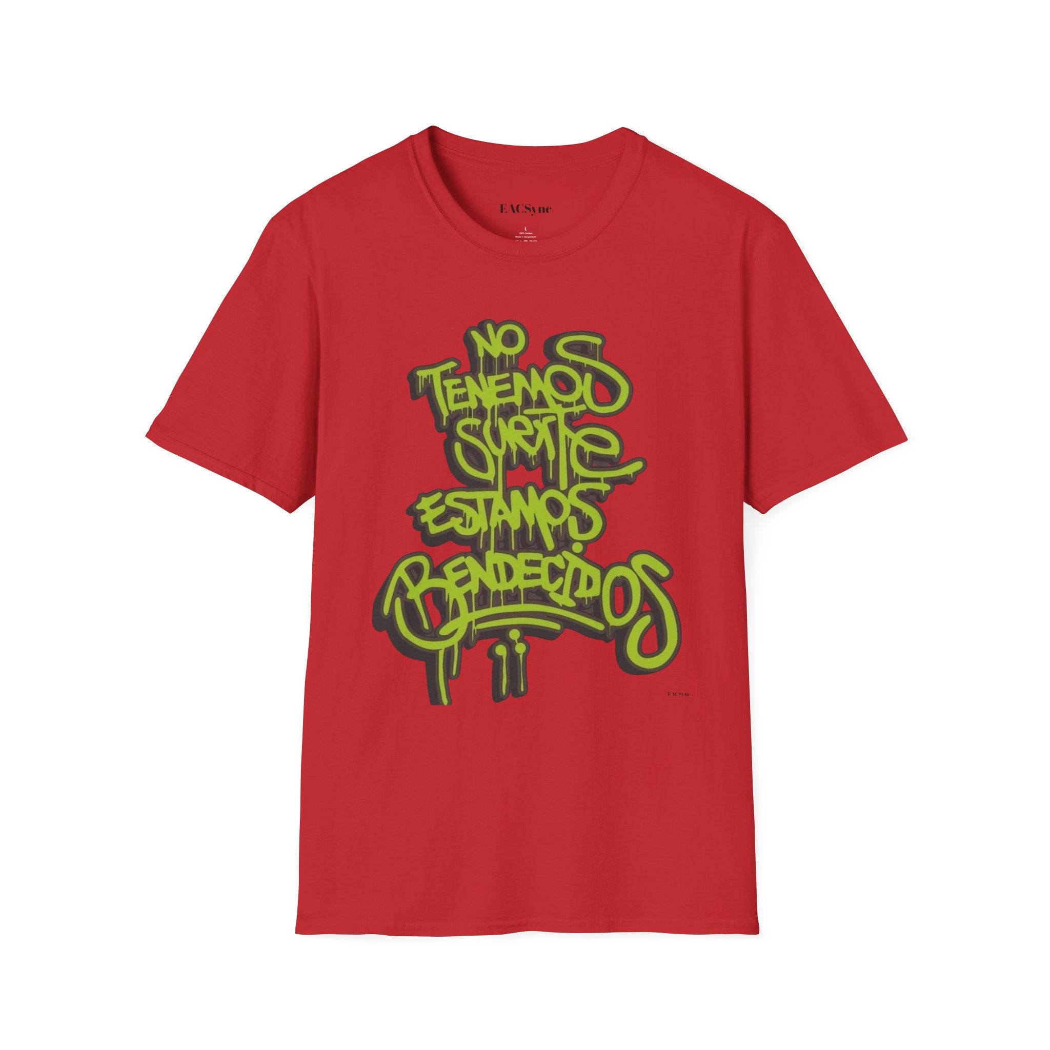 Graffiti-Inspired Unisex Softstyle T-Shirt - Streetwear Fashion, Stylish Gift, Casual Wear, Comfortable Tee, Urban Art Tee
