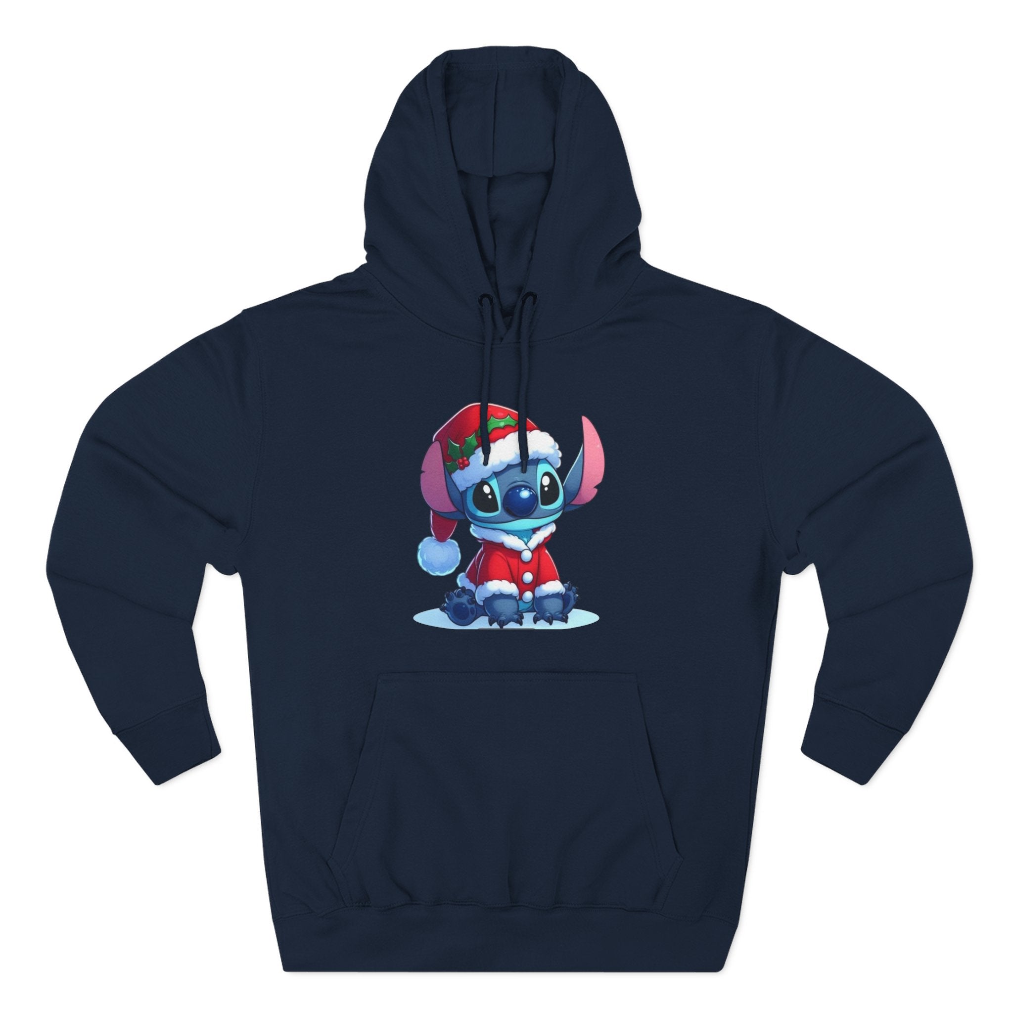 Christmas Stitch Hoodie — Cute Holiday Cartoon Pullover