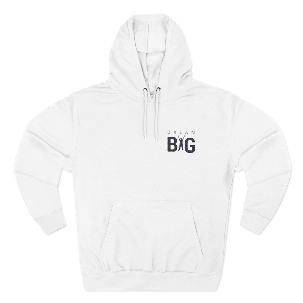 Dream Big Hoodie — Minimal Motivational Fleece Pullover