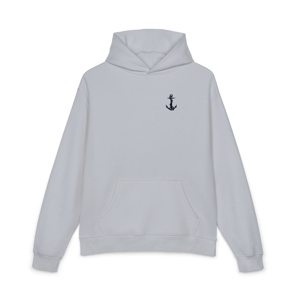 Copy of Anchor Embroidered Hoodie — Minimal Nautical Relaxed Pullover