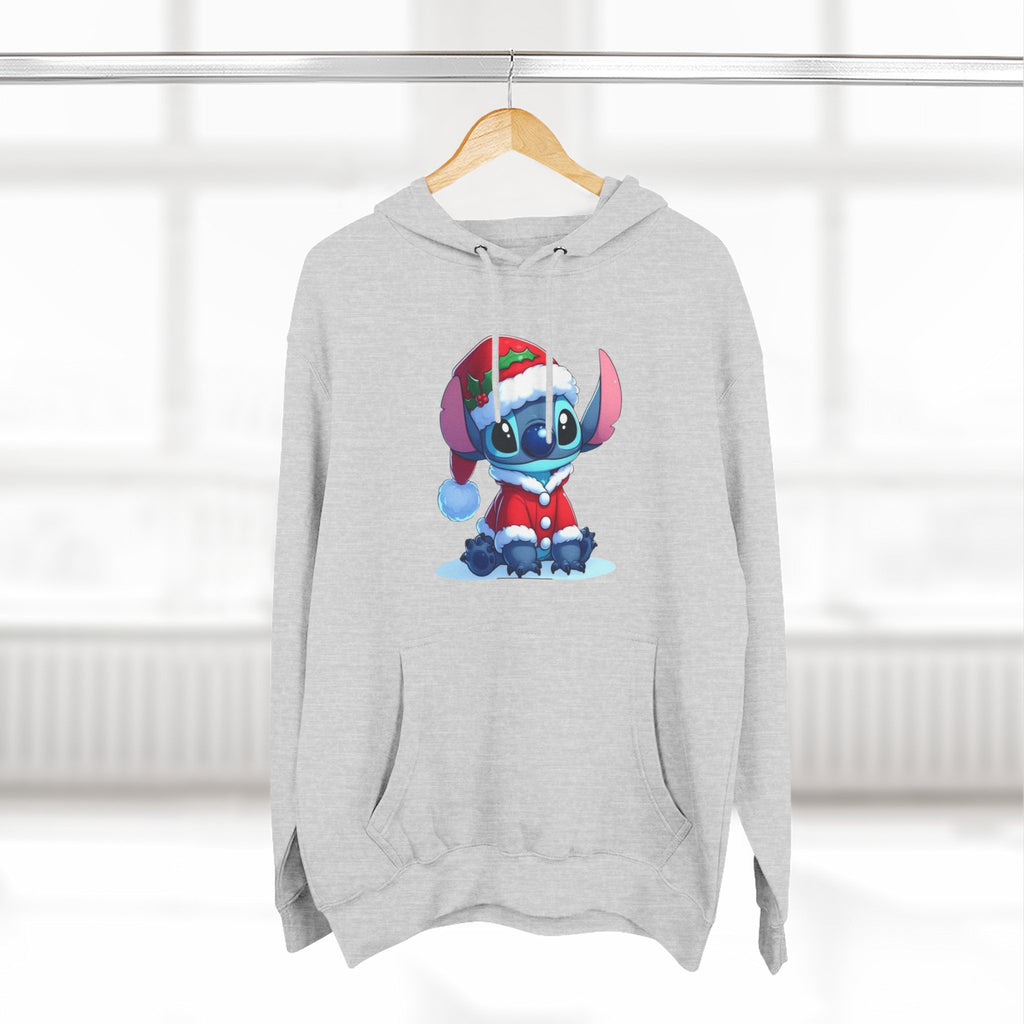 Christmas Stitch Hoodie — Cute Holiday Cartoon Pullover