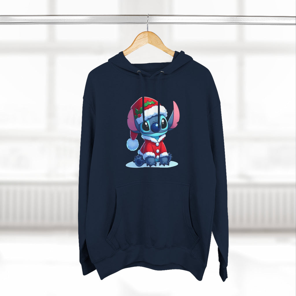Christmas Stitch Hoodie — Cute Holiday Cartoon Pullover
