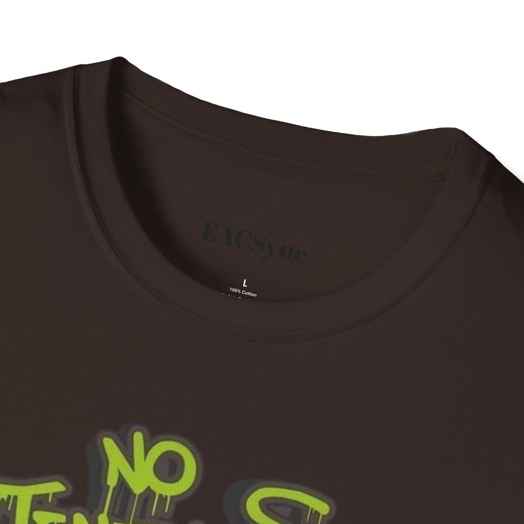Graffiti-Inspired Unisex Softstyle T-Shirt - Streetwear Fashion, Stylish Gift, Casual Wear, Comfortable Tee, Urban Art Tee