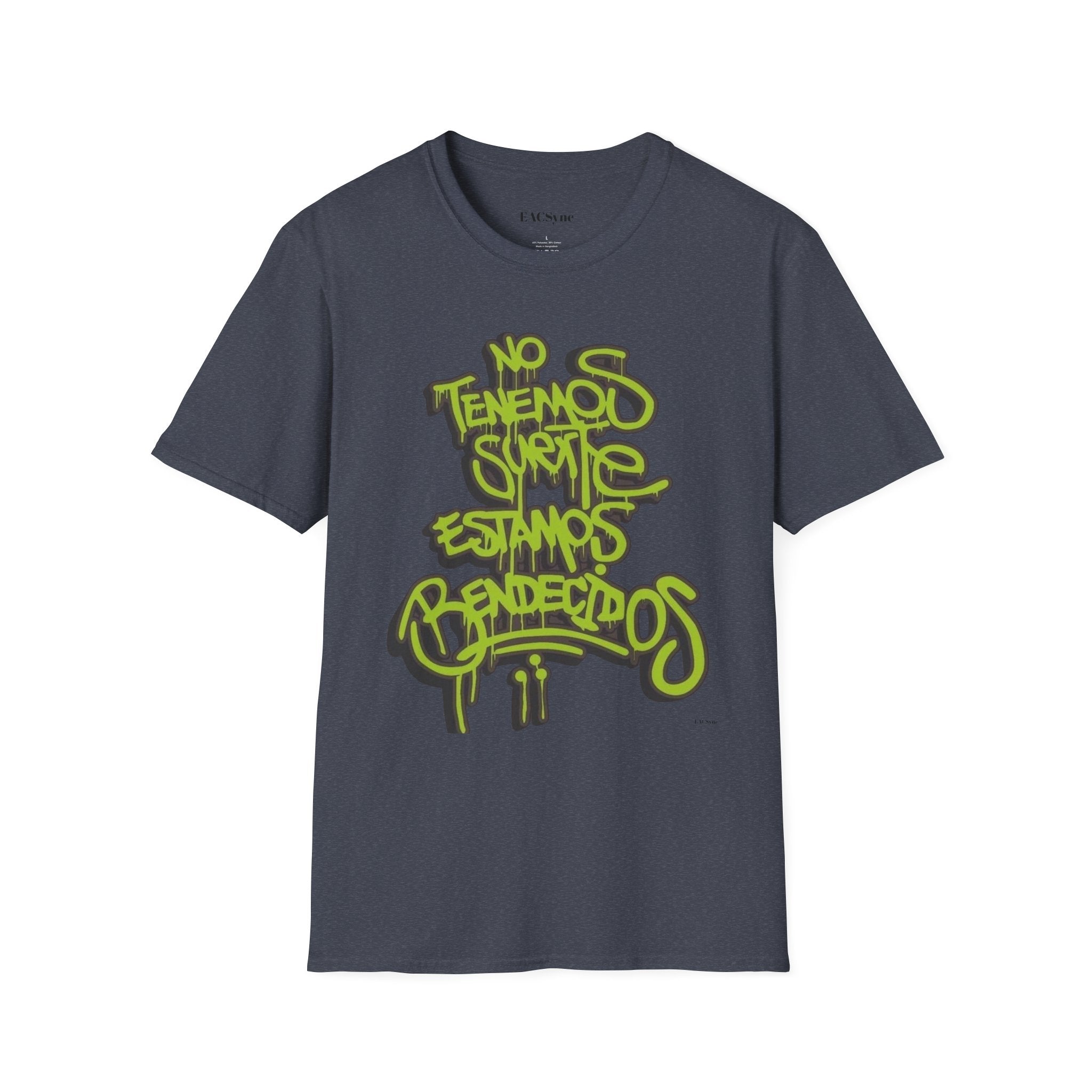 Graffiti-Inspired Unisex Softstyle T-Shirt - Streetwear Fashion, Stylish Gift, Casual Wear, Comfortable Tee, Urban Art Tee