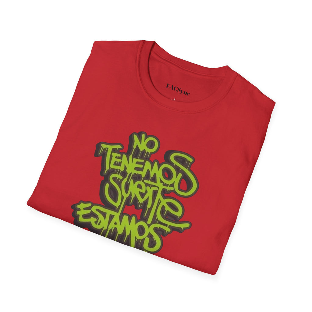 Graffiti-Inspired Unisex Softstyle T-Shirt - Streetwear Fashion, Stylish Gift, Casual Wear, Comfortable Tee, Urban Art Tee