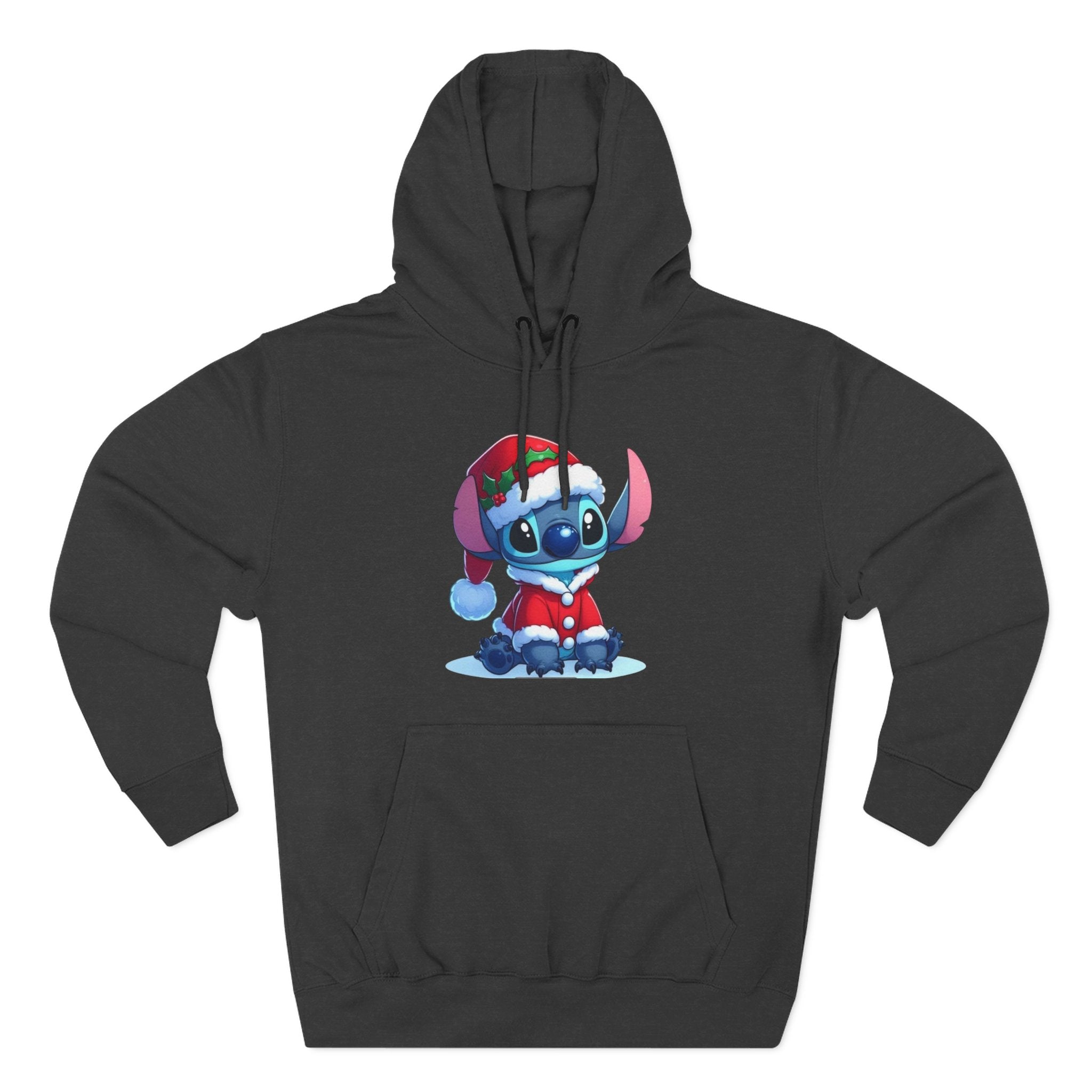 Christmas Stitch Hoodie — Cute Holiday Cartoon Pullover