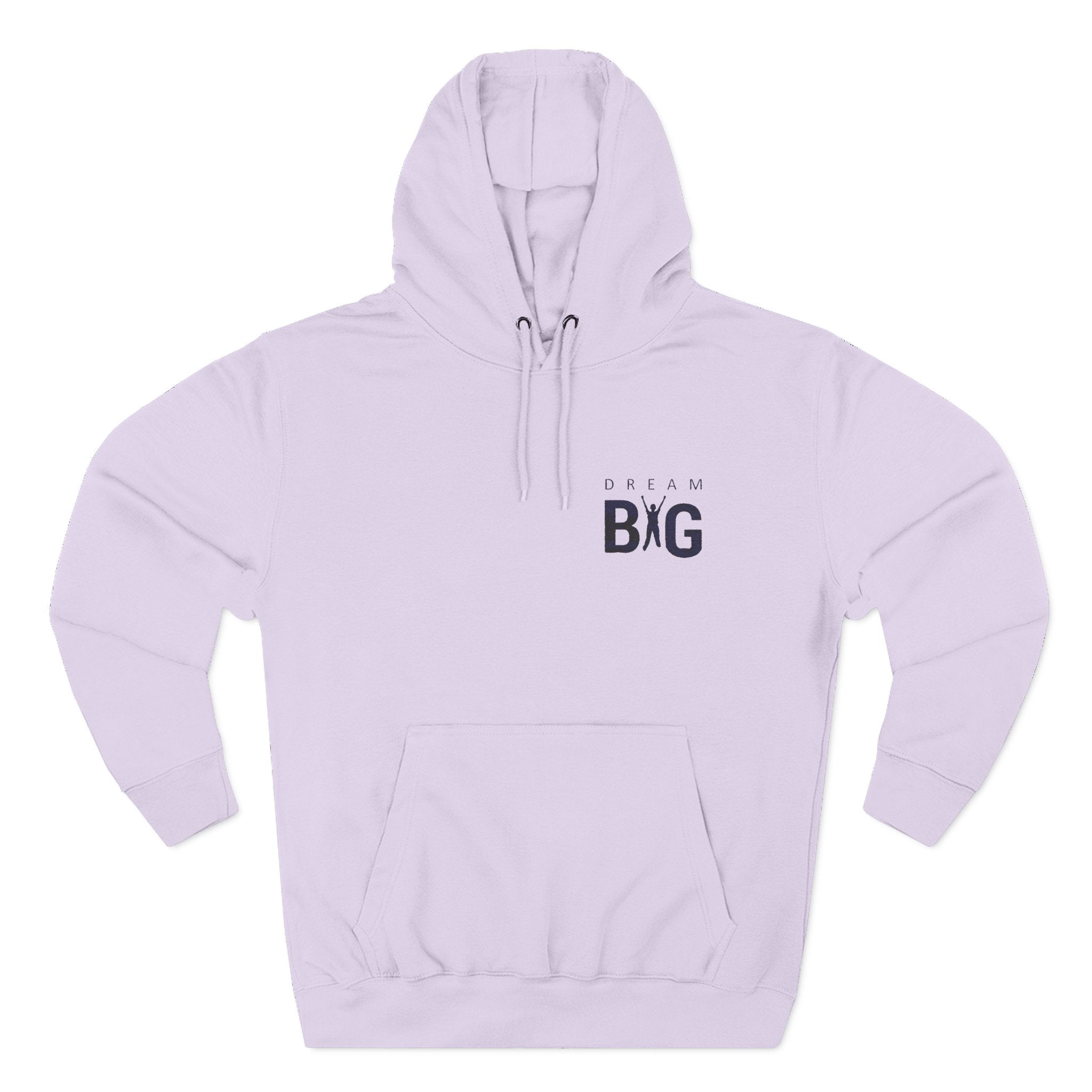Dream Big Hoodie — Minimal Motivational Fleece Pullover
