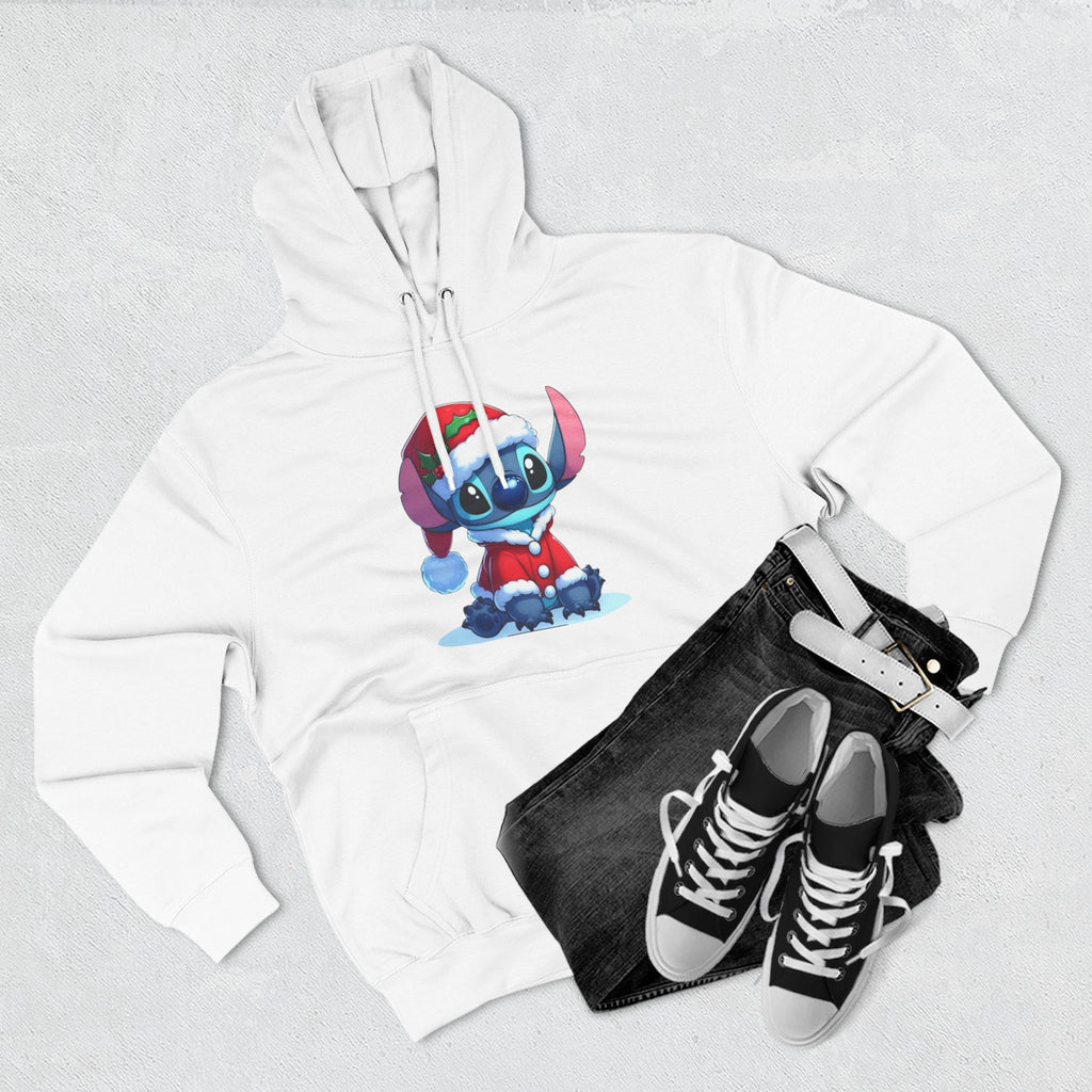 Christmas Stitch Hoodie — Cute Holiday Cartoon Pullover