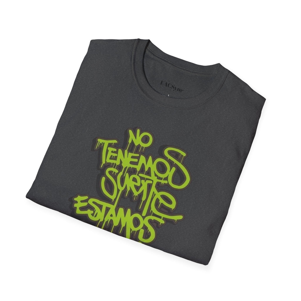 Graffiti-Inspired Unisex Softstyle T-Shirt - Streetwear Fashion, Stylish Gift, Casual Wear, Comfortable Tee, Urban Art Tee