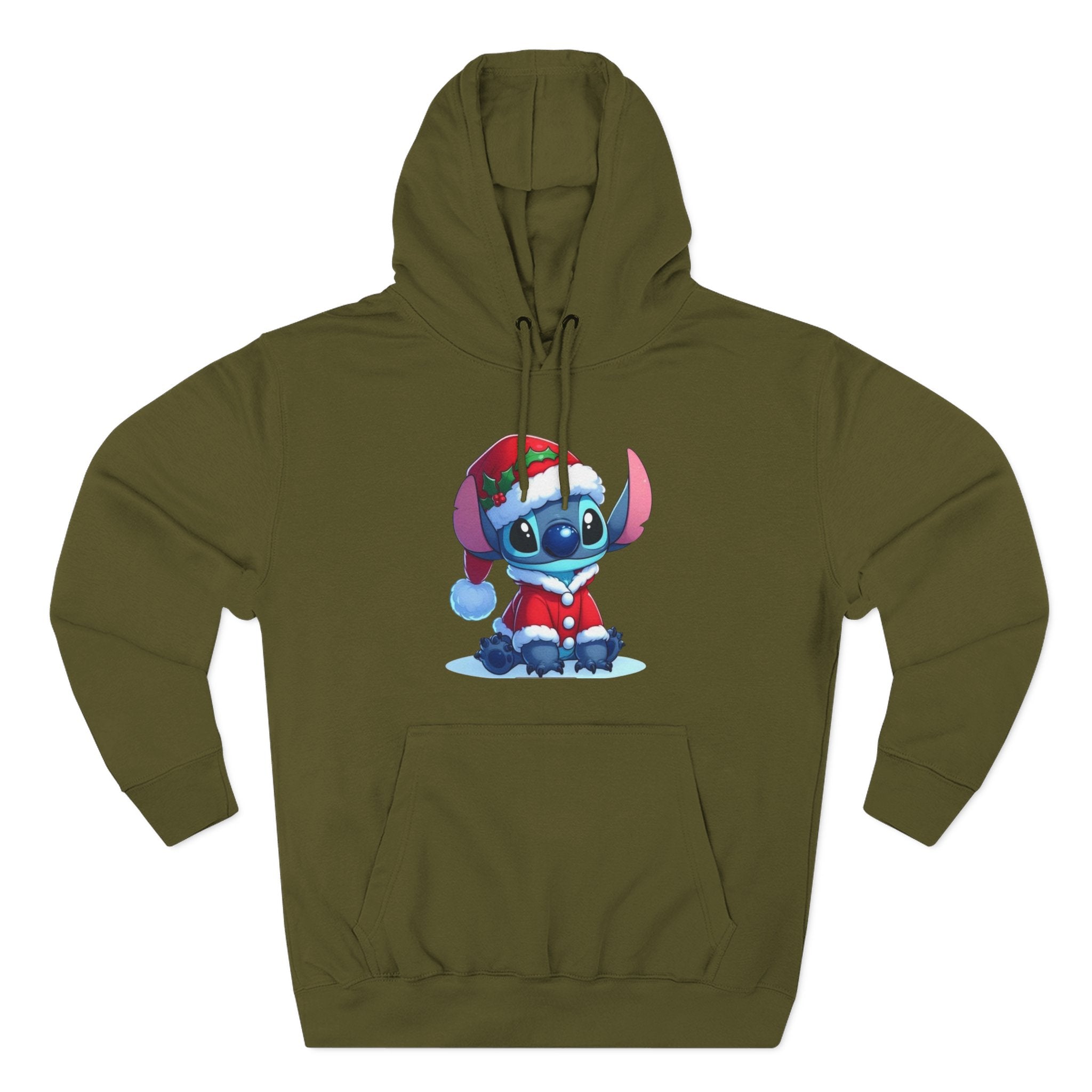 Christmas Stitch Hoodie — Cute Holiday Cartoon Pullover