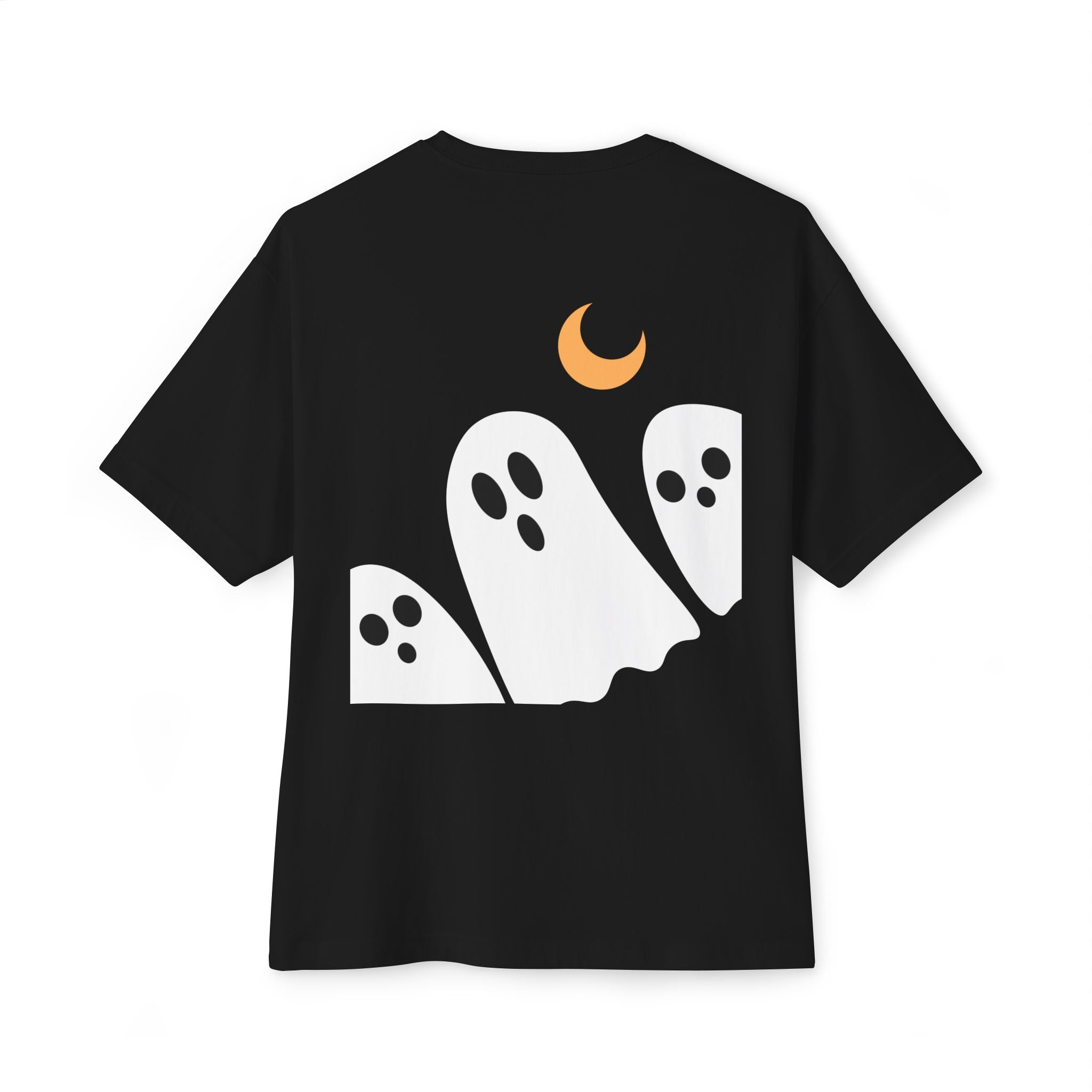Halloween Vibes Oversized Tee, Unisex Halloween Shirt, Fall Fashion Tee, Spooky Season Top, Pumpkin Graphic Tee, Comfortable Casual Tee
