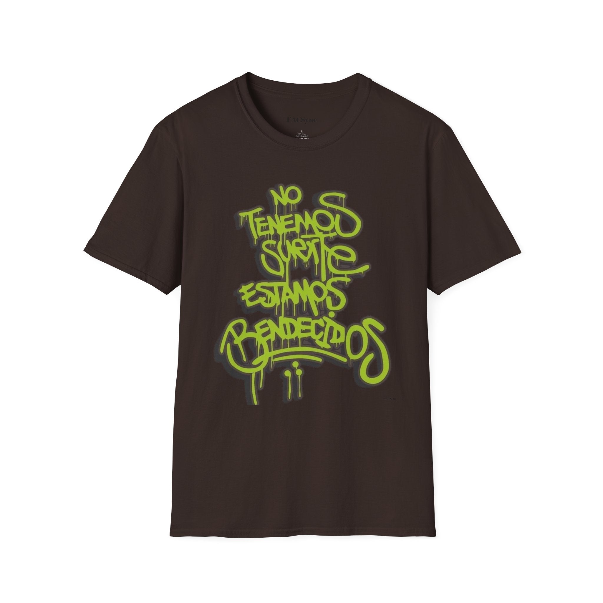 Graffiti-Inspired Unisex Softstyle T-Shirt - Streetwear Fashion, Stylish Gift, Casual Wear, Comfortable Tee, Urban Art Tee