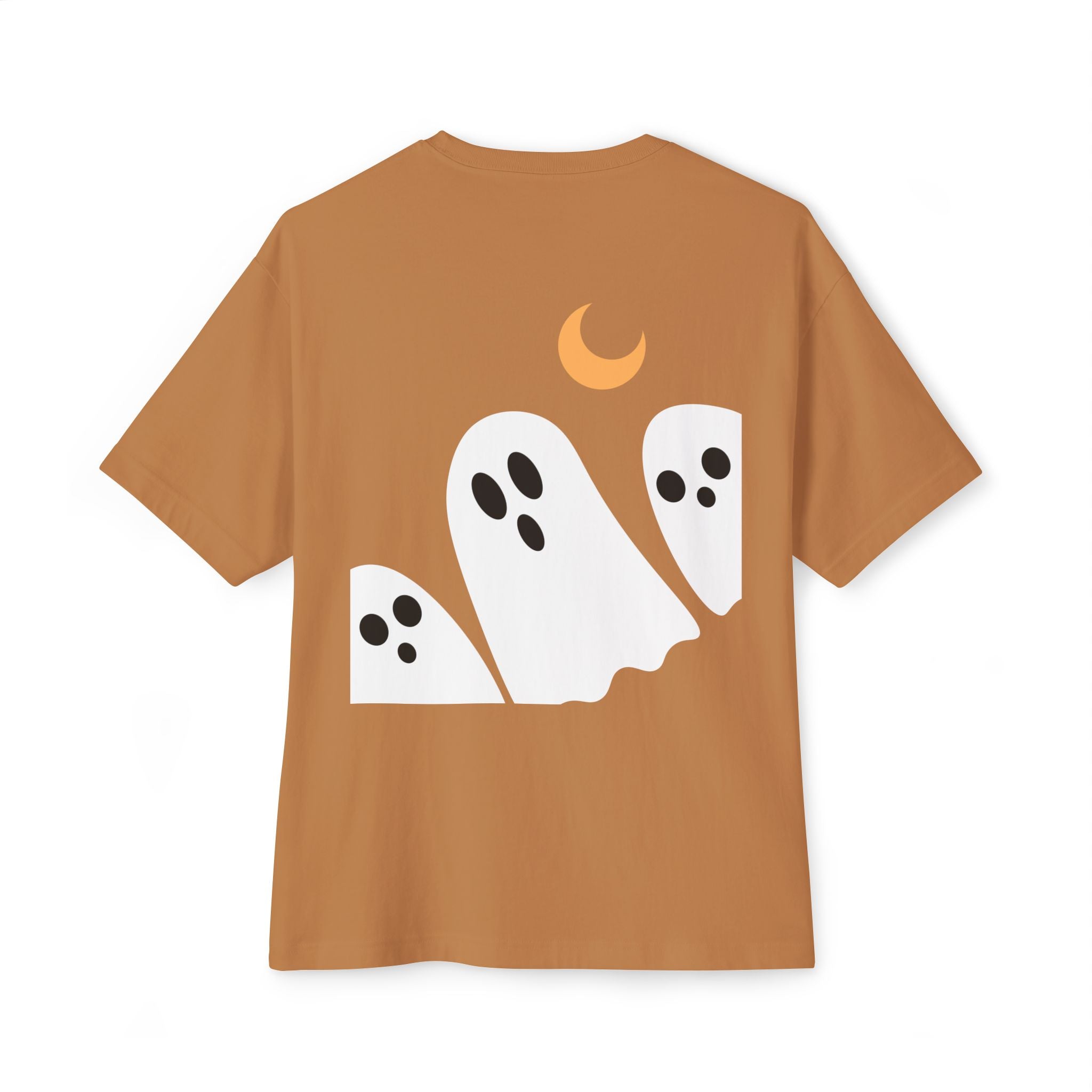 Halloween Vibes Oversized Tee, Unisex Halloween Shirt, Fall Fashion Tee, Spooky Season Top, Pumpkin Graphic Tee, Comfortable Casual Tee