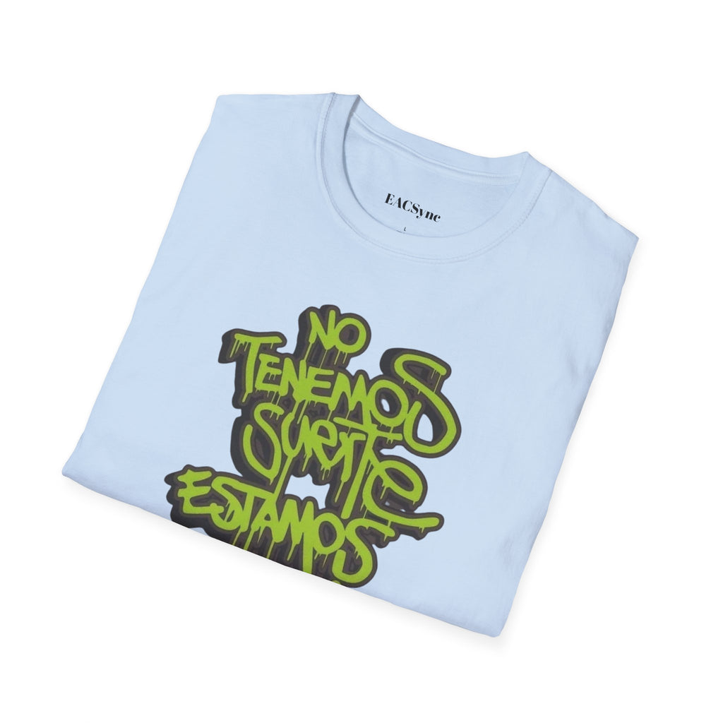 Graffiti-Inspired Unisex Softstyle T-Shirt - Streetwear Fashion, Stylish Gift, Casual Wear, Comfortable Tee, Urban Art Tee