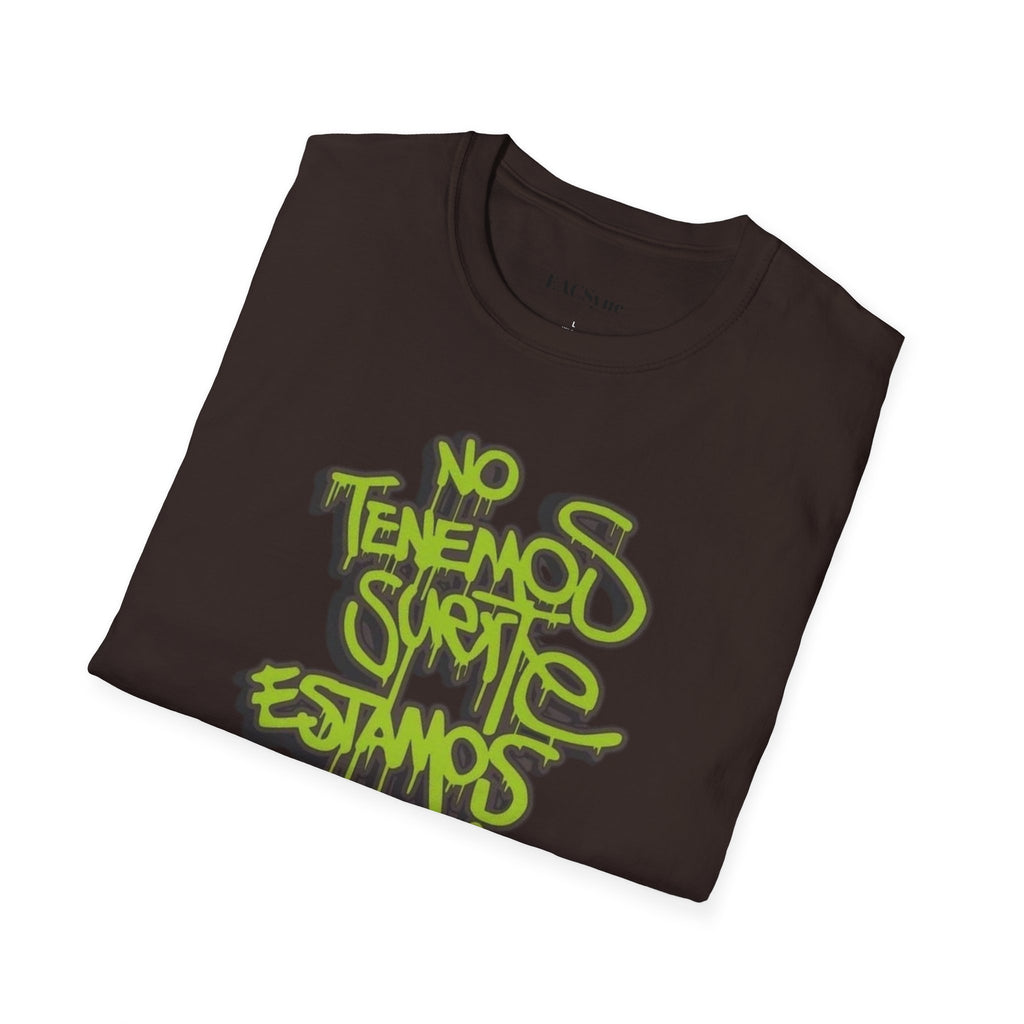 Graffiti-Inspired Unisex Softstyle T-Shirt - Streetwear Fashion, Stylish Gift, Casual Wear, Comfortable Tee, Urban Art Tee