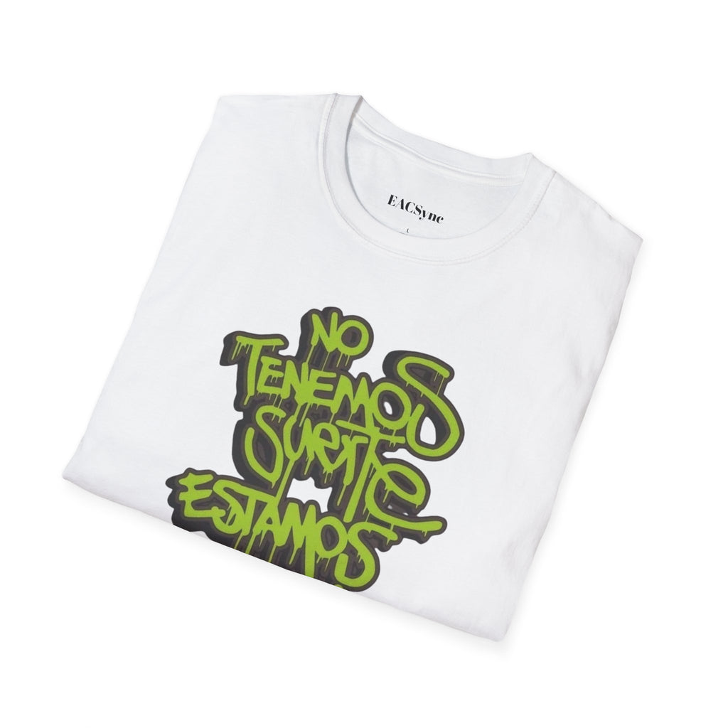 Graffiti-Inspired Unisex Softstyle T-Shirt - Streetwear Fashion, Stylish Gift, Casual Wear, Comfortable Tee, Urban Art Tee