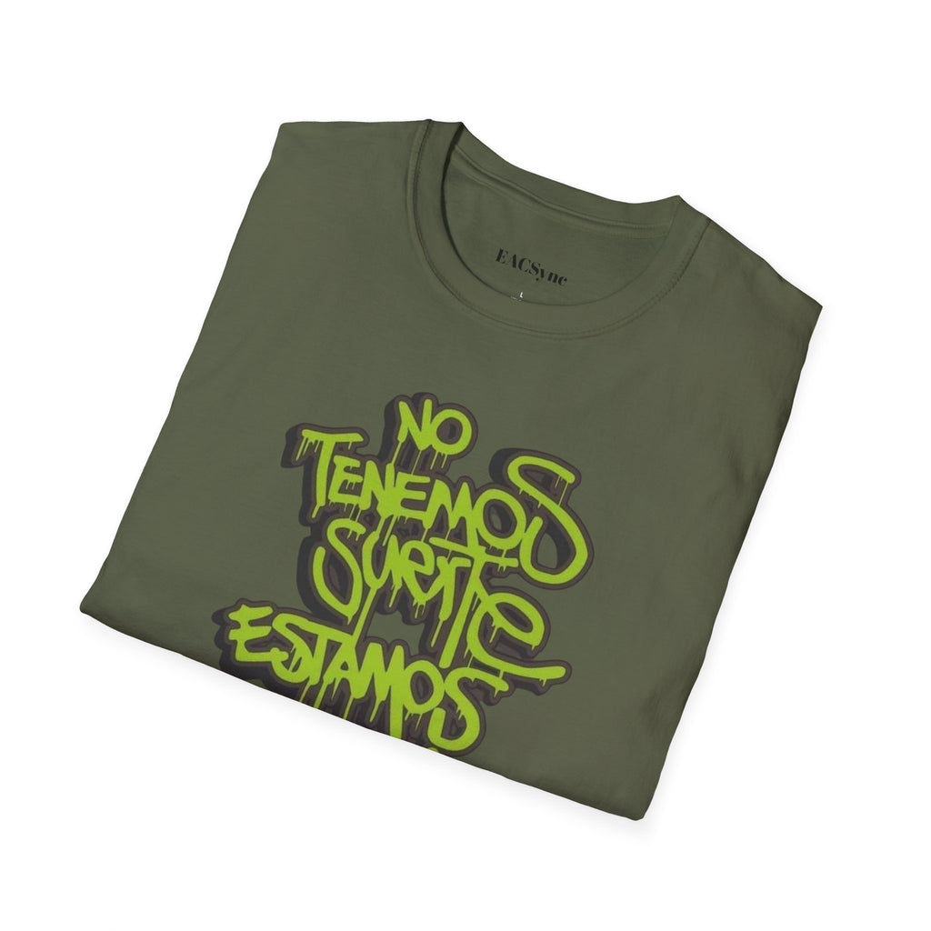 Graffiti-Inspired Unisex Softstyle T-Shirt - Streetwear Fashion, Stylish Gift, Casual Wear, Comfortable Tee, Urban Art Tee