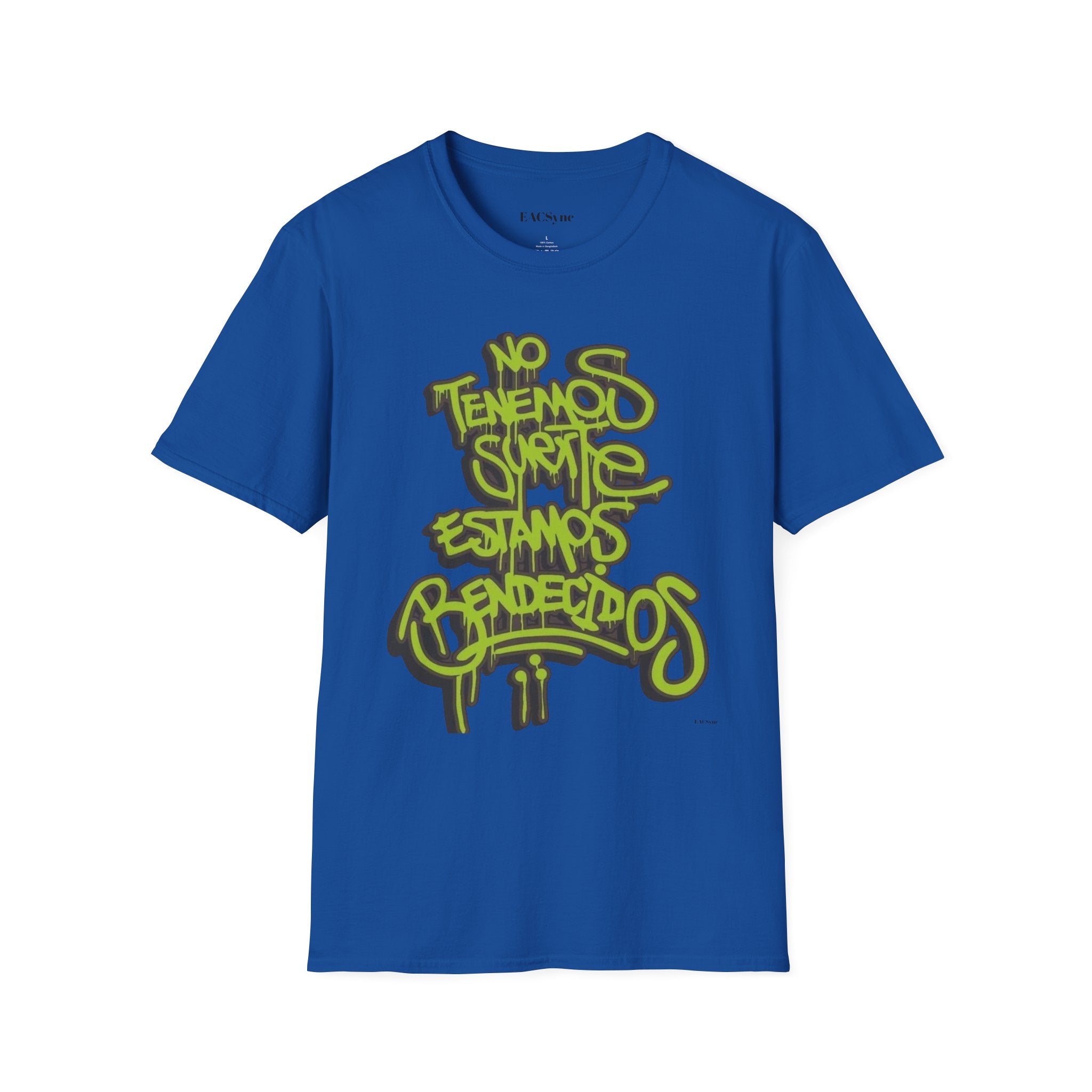 Graffiti-Inspired Unisex Softstyle T-Shirt - Streetwear Fashion, Stylish Gift, Casual Wear, Comfortable Tee, Urban Art Tee