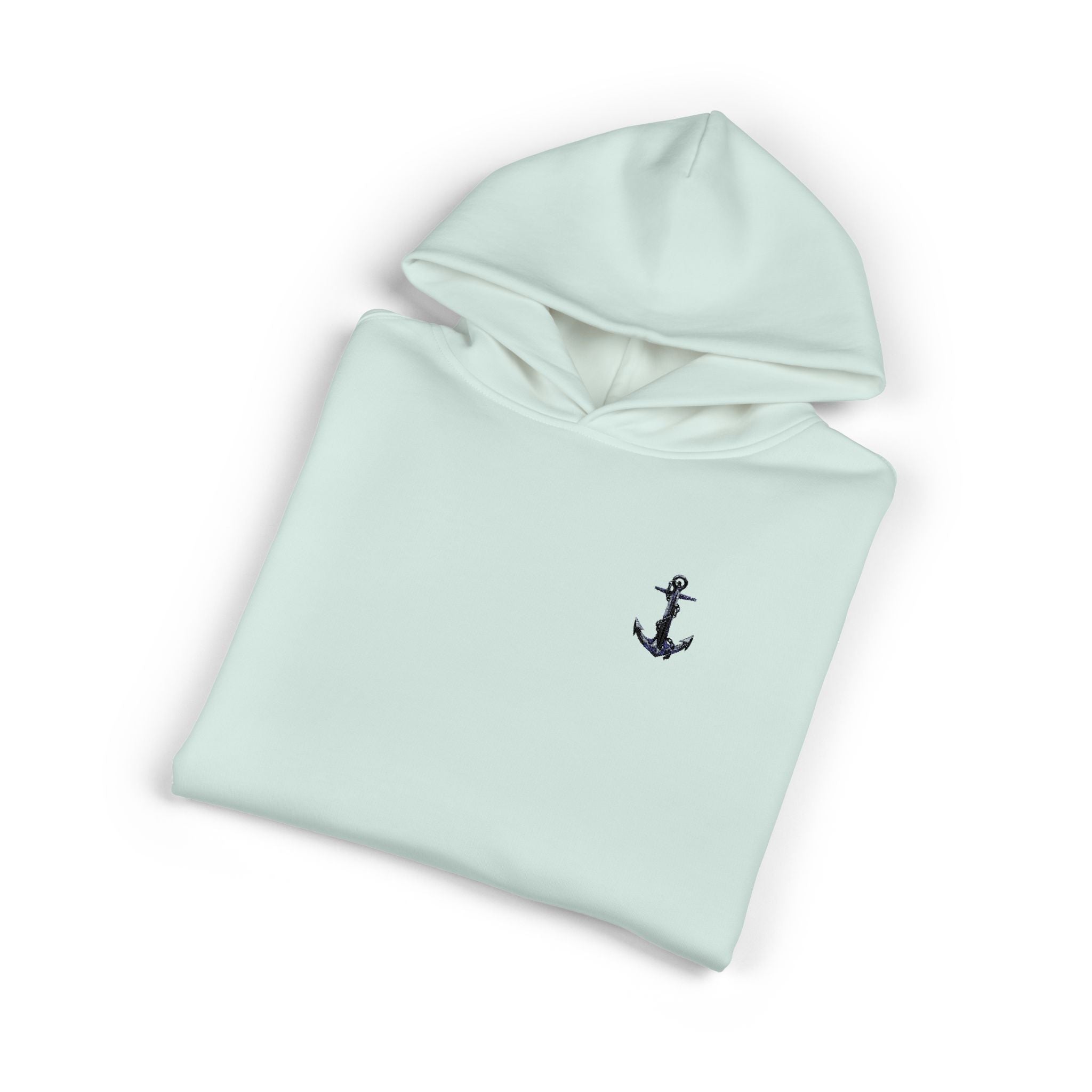 Copy of Anchor Embroidered Hoodie — Minimal Nautical Relaxed Pullover