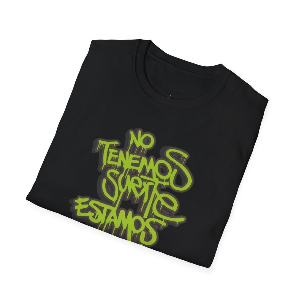 Graffiti-Inspired Unisex Softstyle T-Shirt - Streetwear Fashion, Stylish Gift, Casual Wear, Comfortable Tee, Urban Art Tee