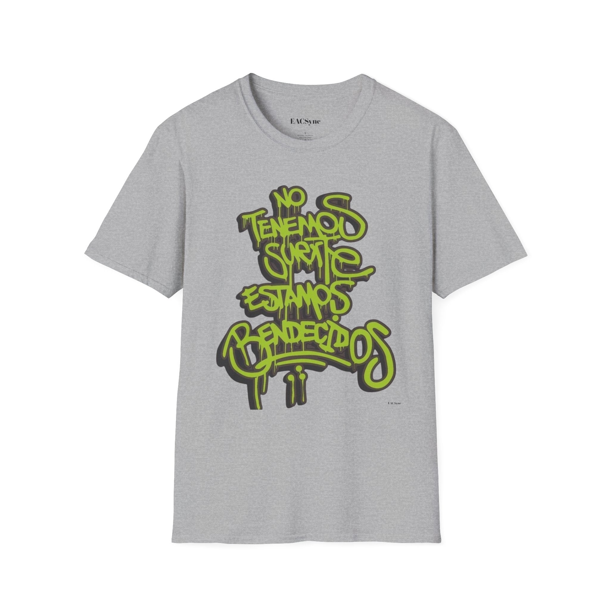 Graffiti-Inspired Unisex Softstyle T-Shirt - Streetwear Fashion, Stylish Gift, Casual Wear, Comfortable Tee, Urban Art Tee