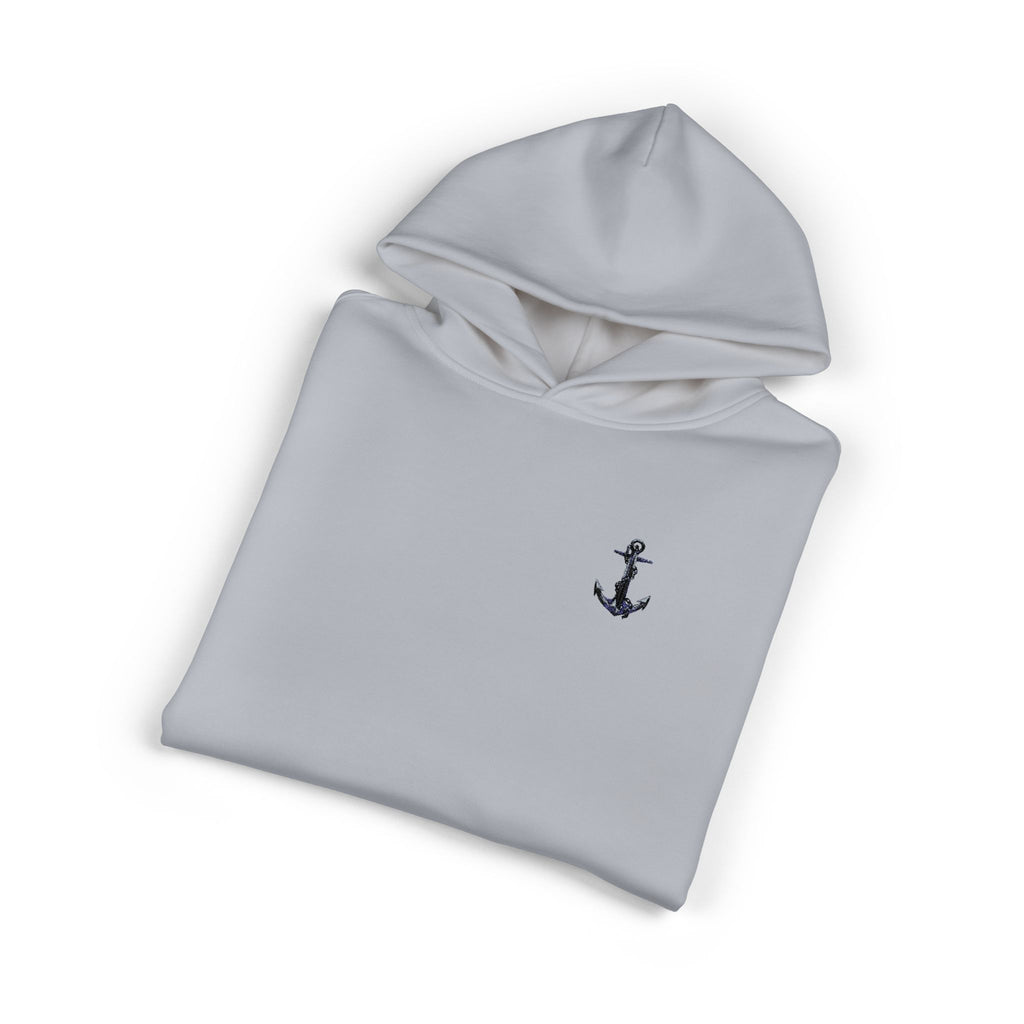 Copy of Anchor Embroidered Hoodie — Minimal Nautical Relaxed Pullover
